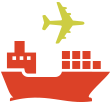 Air Sea Color Icon